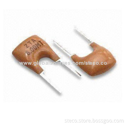 Ceramic Resonators with Frequency from 6.00 to 13.00MHz